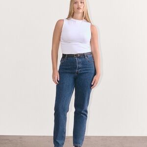 Everlane the 90’s cheeky jean high rise Blue Women's Jeans